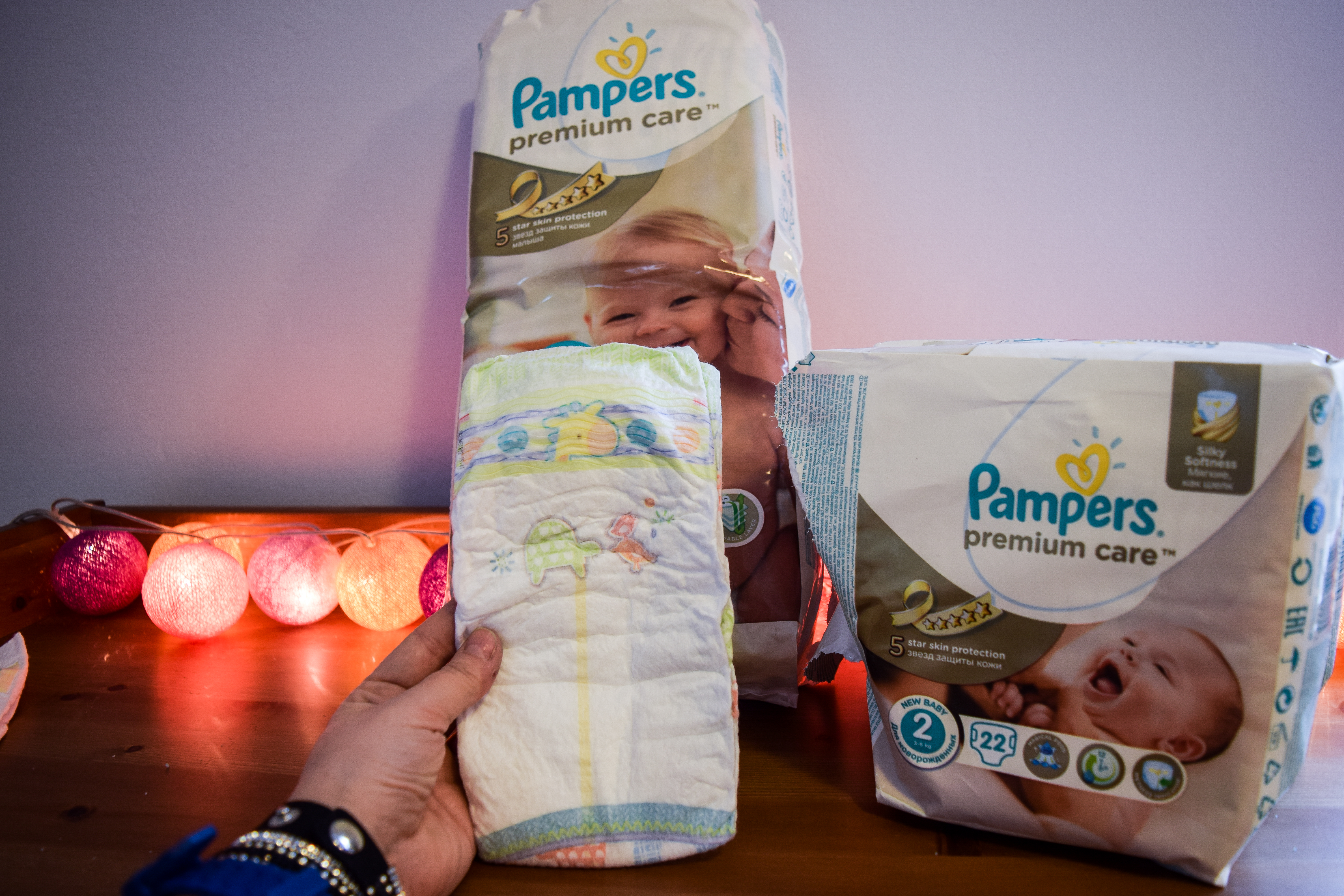 paczka pieluchy pampers care 4 160 szt