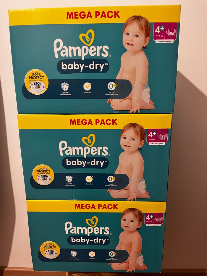 pampers feuchttücher dm