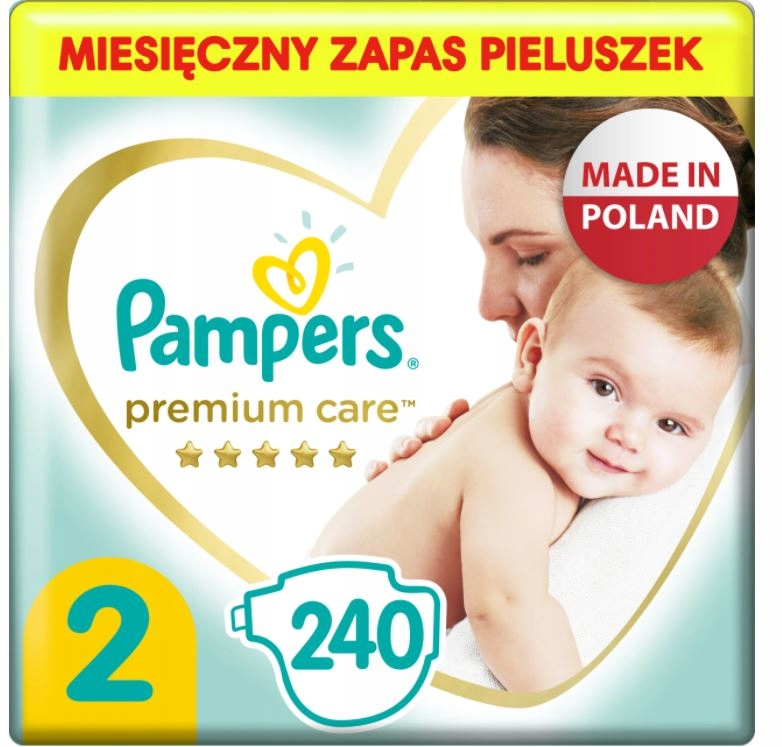 pampers premium care 4 tanio