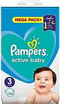 pieluchomajtki pampers pants 4 miesieczne opakowanie