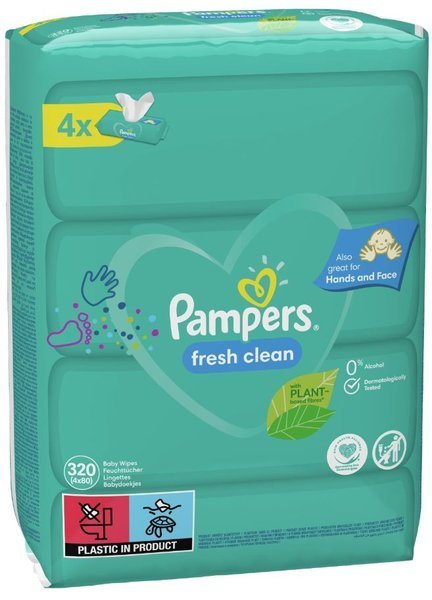 chusteczki pampers fresch clin