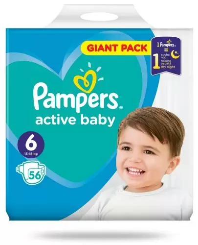 pampers do 8 kg historia