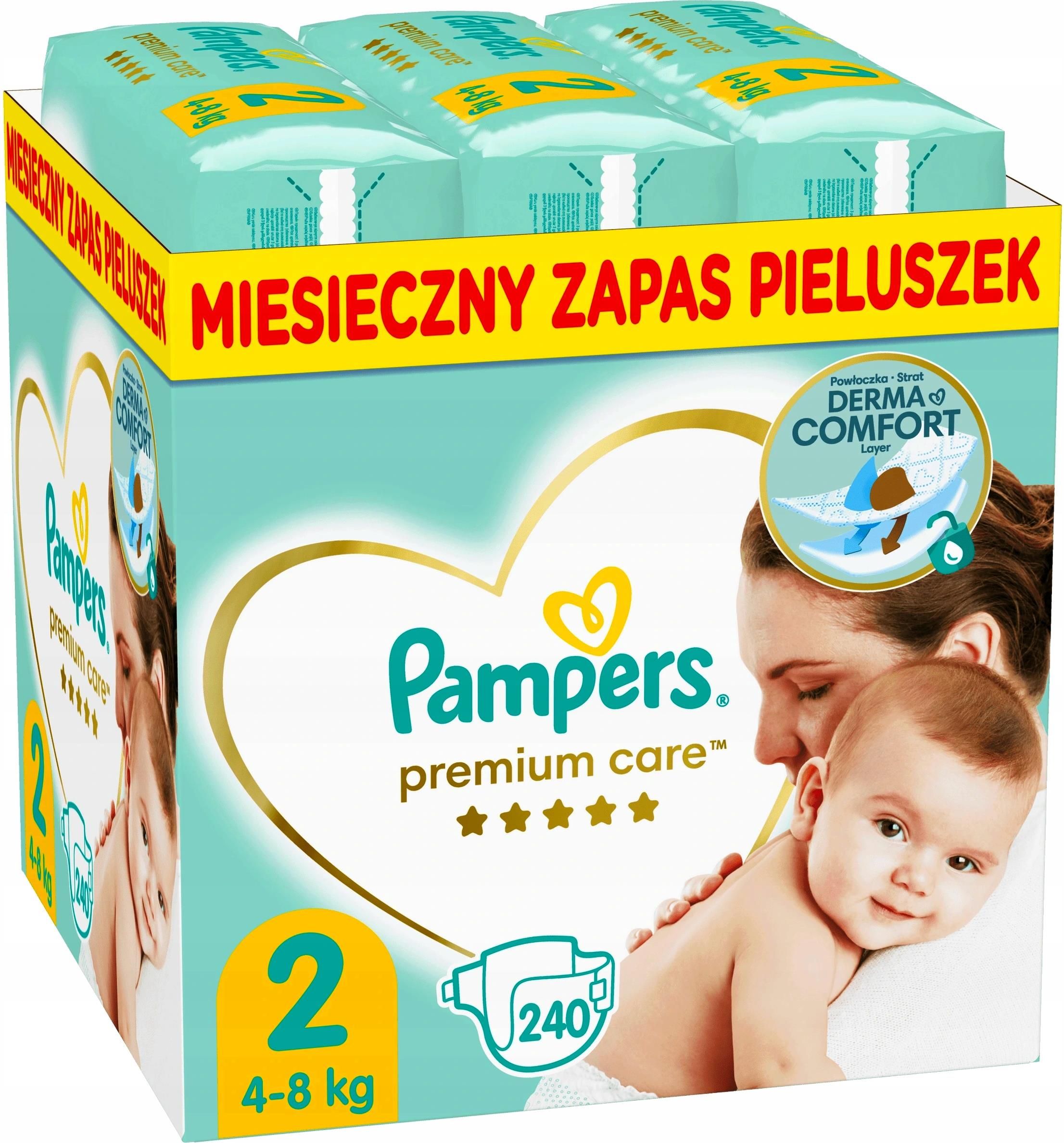 pampersy pampers care 2