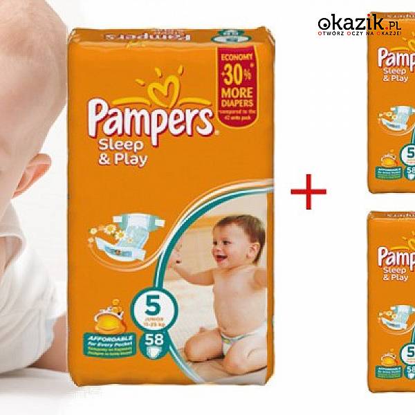 pampers sensitive chusteczki nawilżane sextet 6x56 sztuk