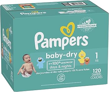 mega box pampers e