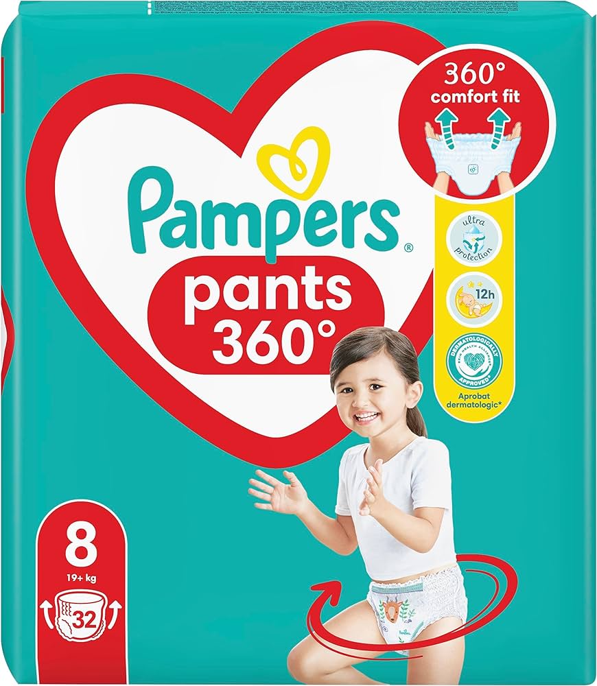 pampersy pampers pomaranczowe