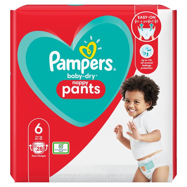 najtańsze pampers pants