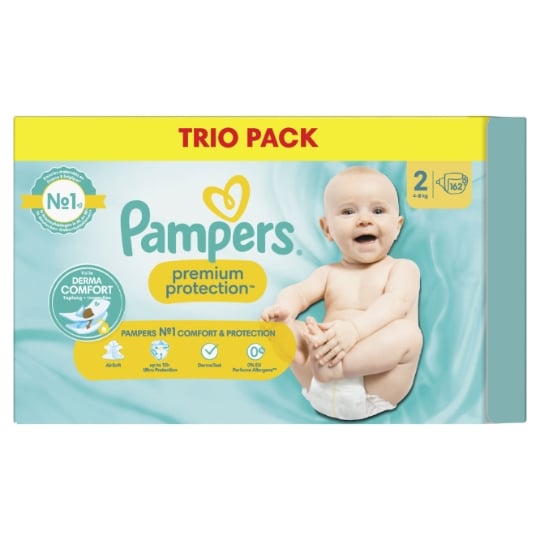 pampers new baby-dry pieluchy nr 2