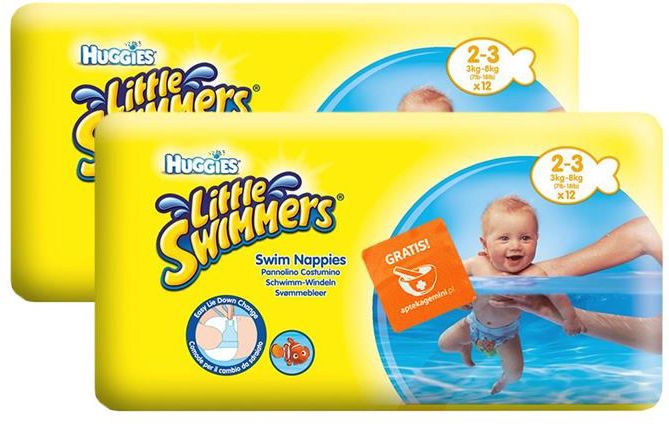 pieluszki huggies little swimmers 6 16kg+