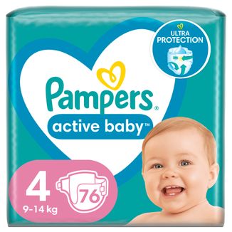 pampers active baby pieluchy 5