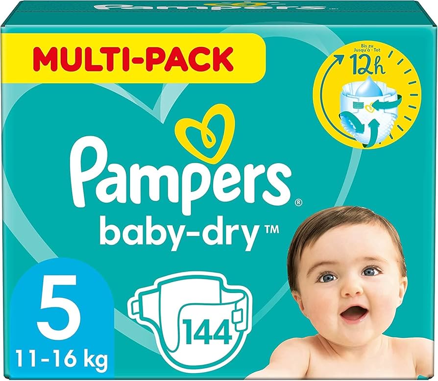 pampers new baby dry pępek