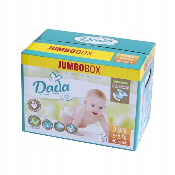 pampers activ bebe 3 90szt