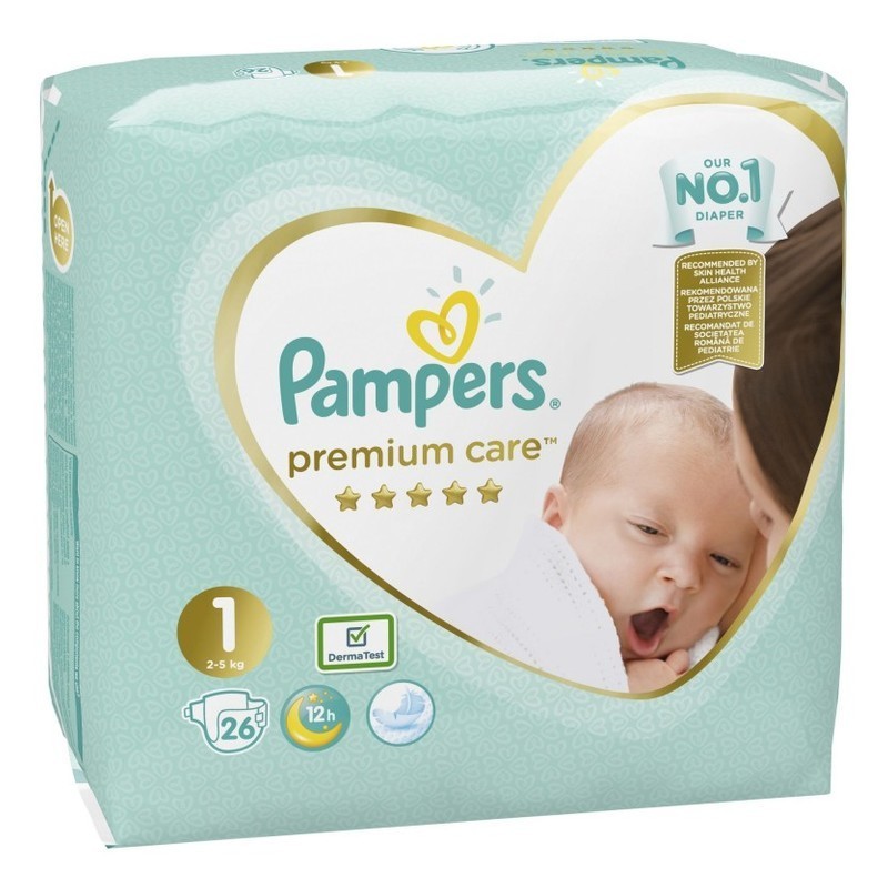 pampers newborn wyciecie na pepek