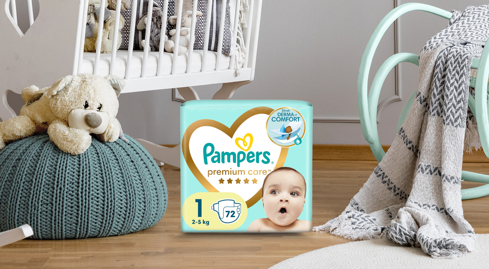 pieluchy pampers 2 premium