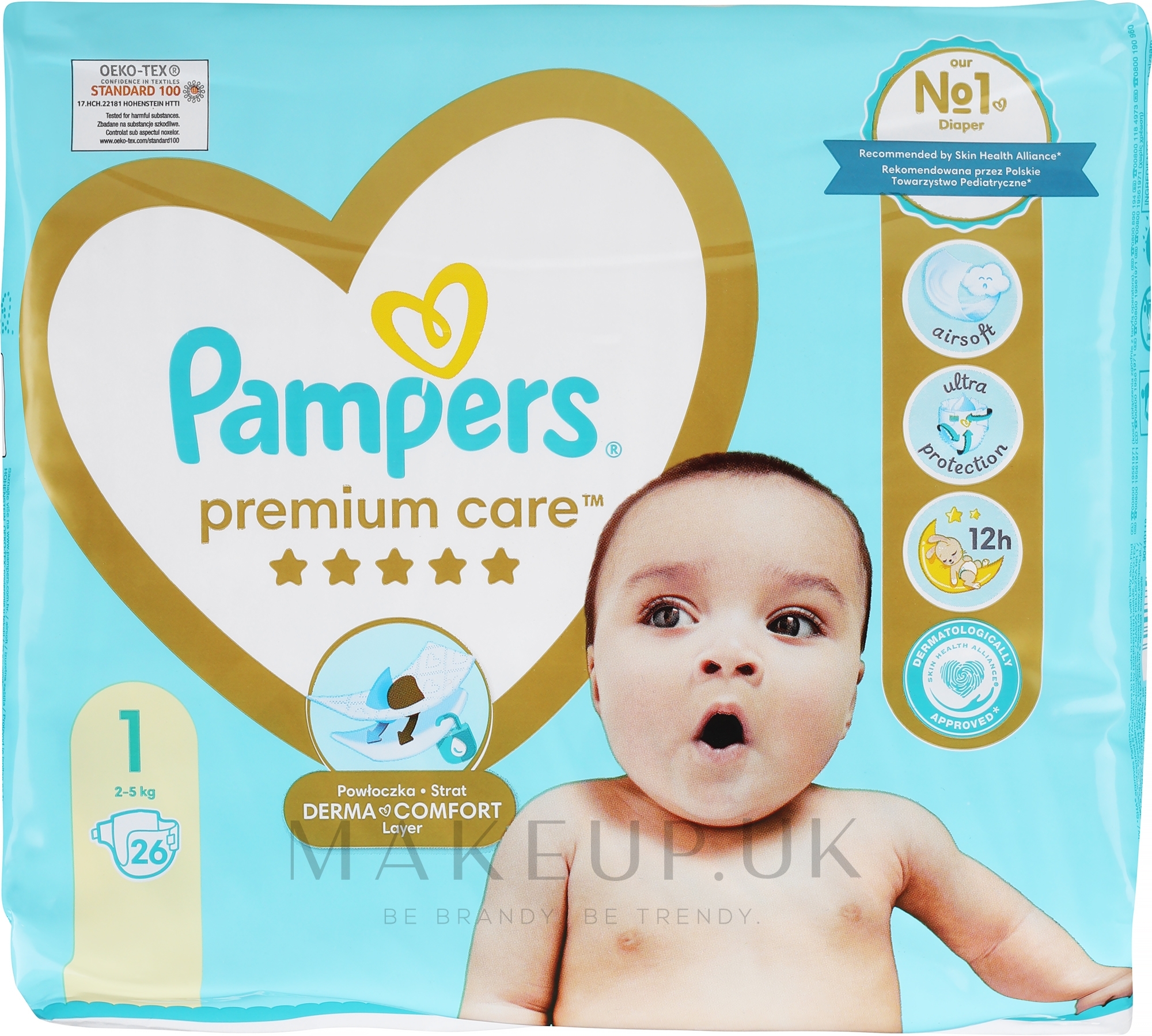 pampers 1 pieluchy