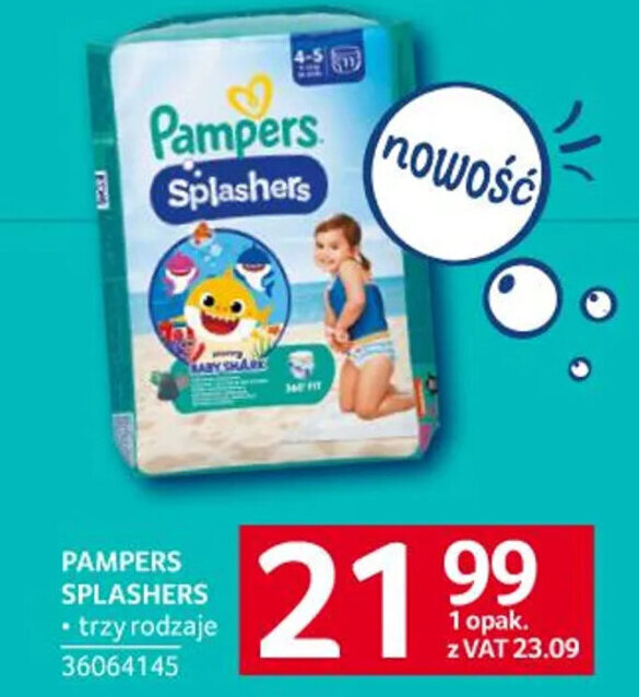 pieluszki pampers z wskaznikiem zrobienia siku