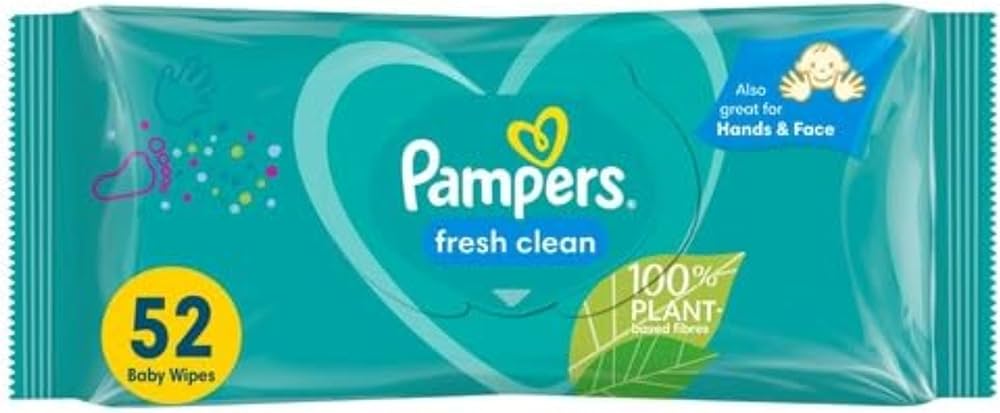 pampers chusteczki nawilżane fresh clean