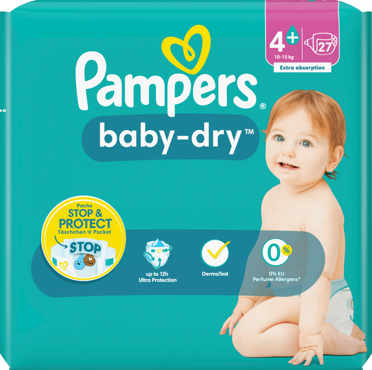 pampers active baby dry 3 midi 6-10kg 208szt