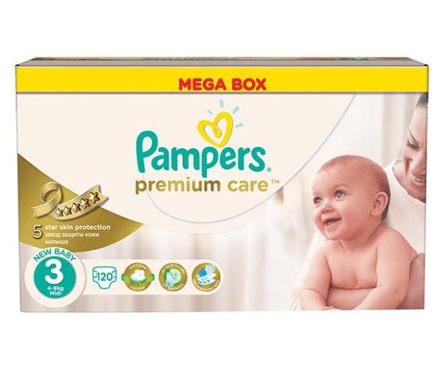 pampers premium care pieluchy jednorazowe rozmiar 2 mini 80 szt