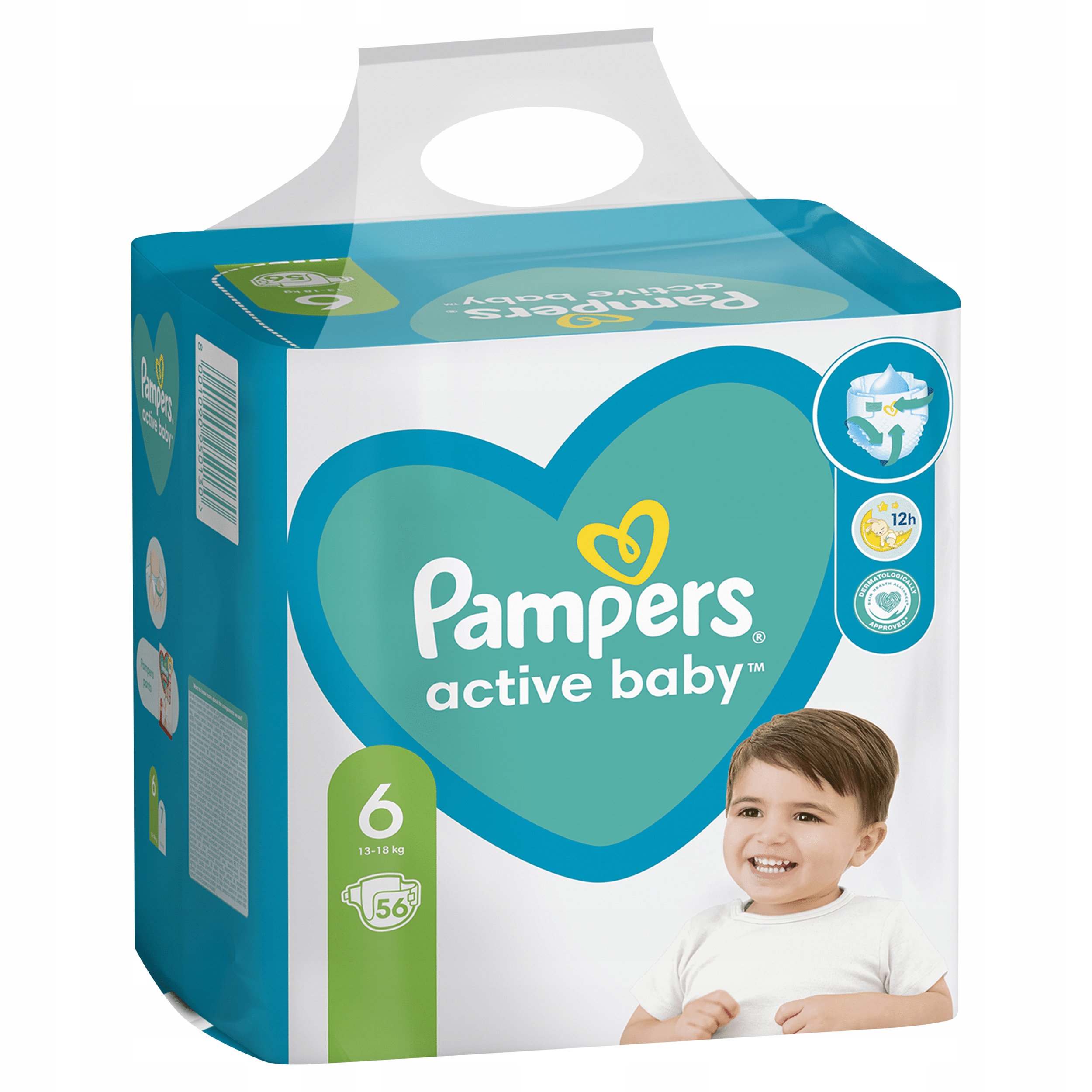 pampers zakładanie