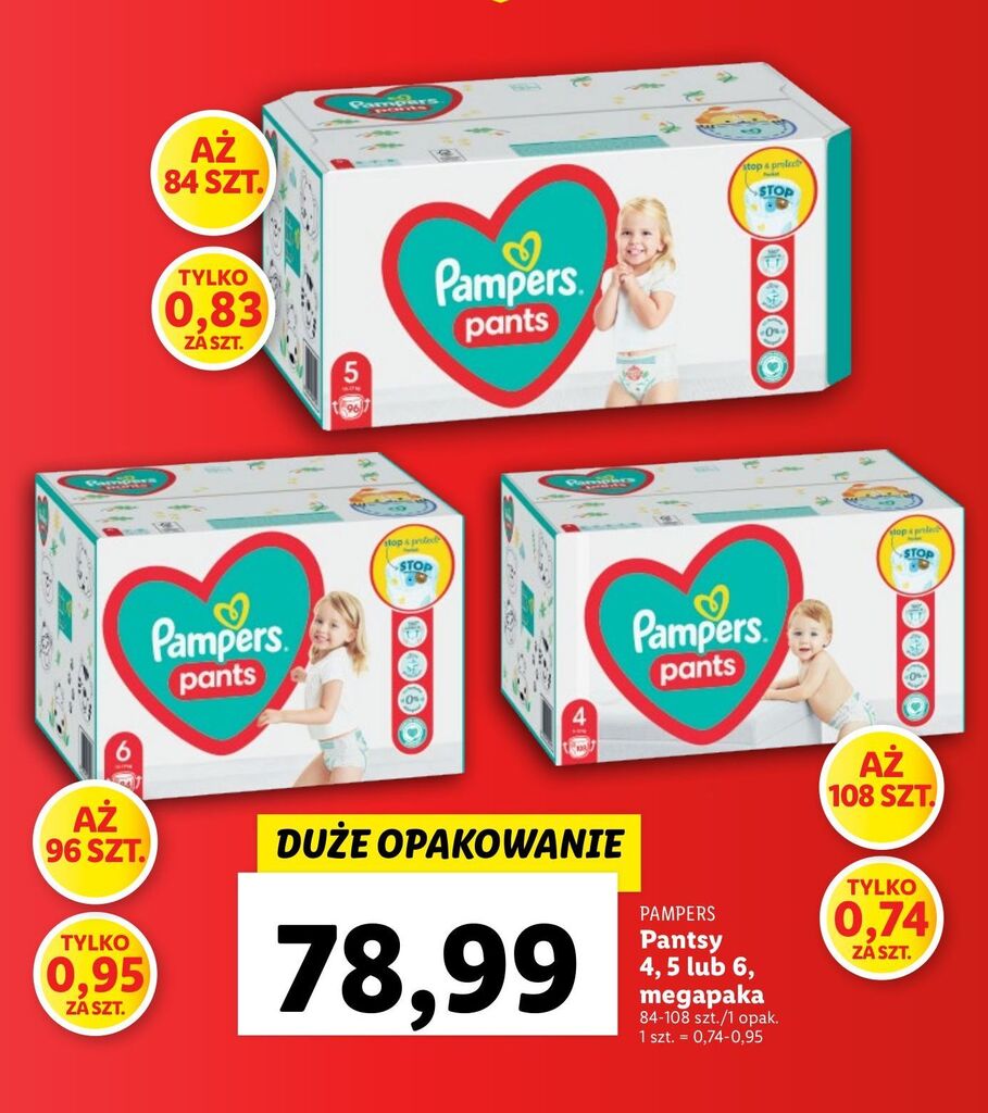 pampers 4 104 szt