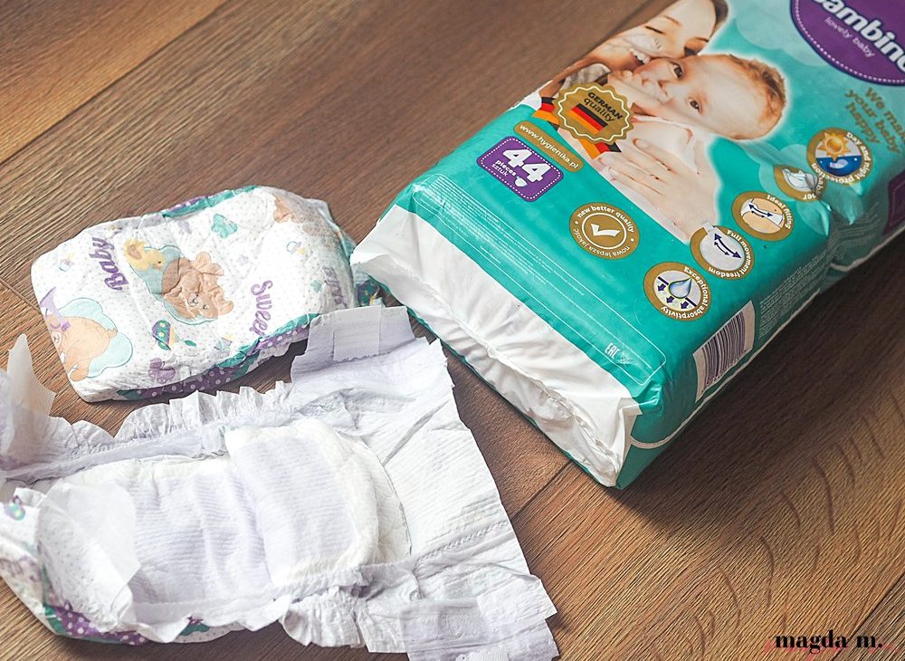 pampers dziecka