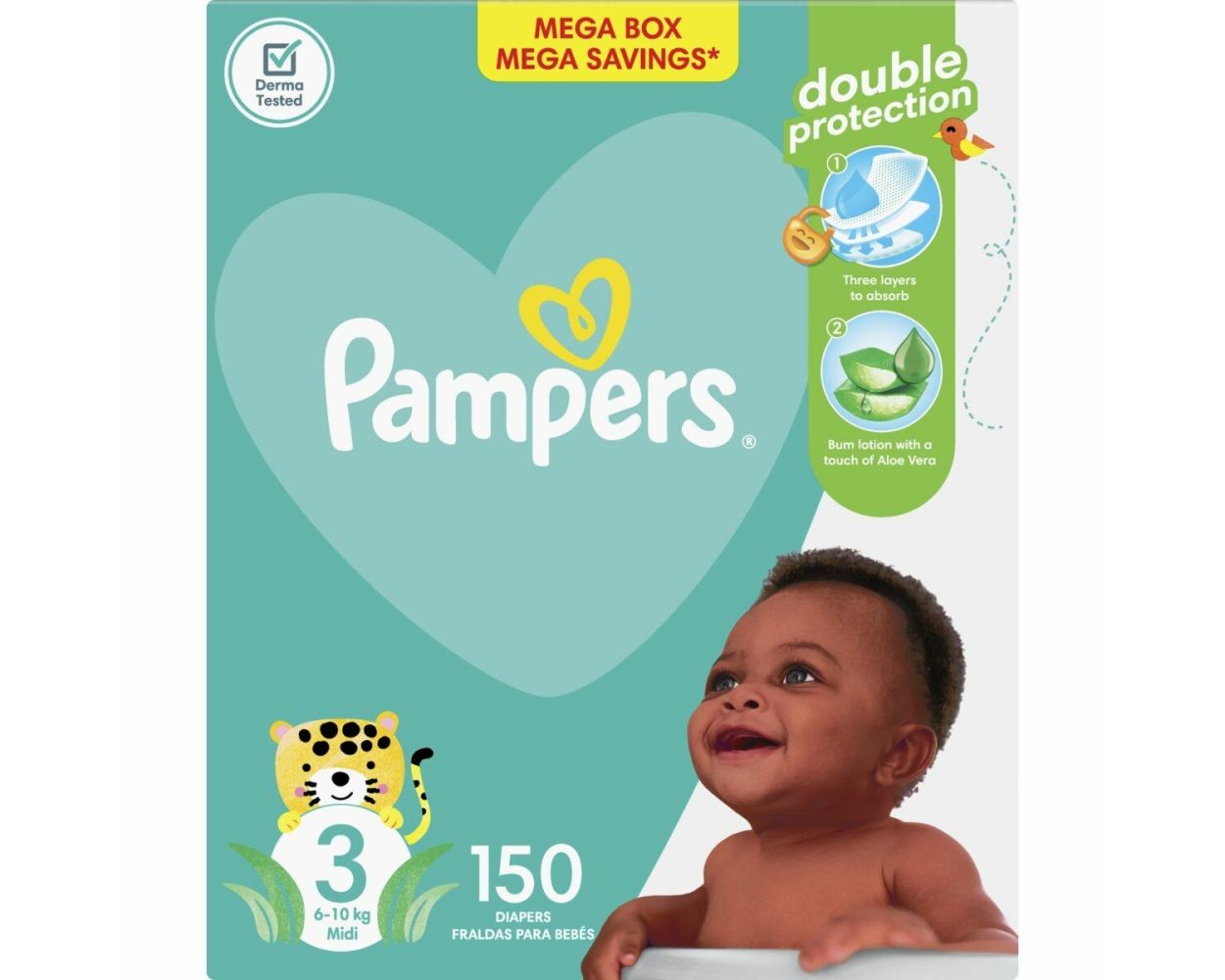 pampers pants pieluchomajtki 9-15kg 4+ opakowanie 52szt