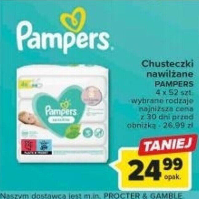 pieluchomajtki pampers rossmann