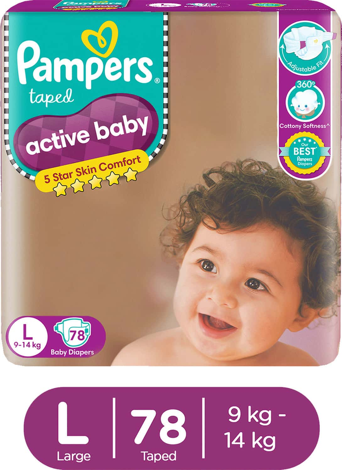 pampers sleep and play rozmiar 3 58 sztuk