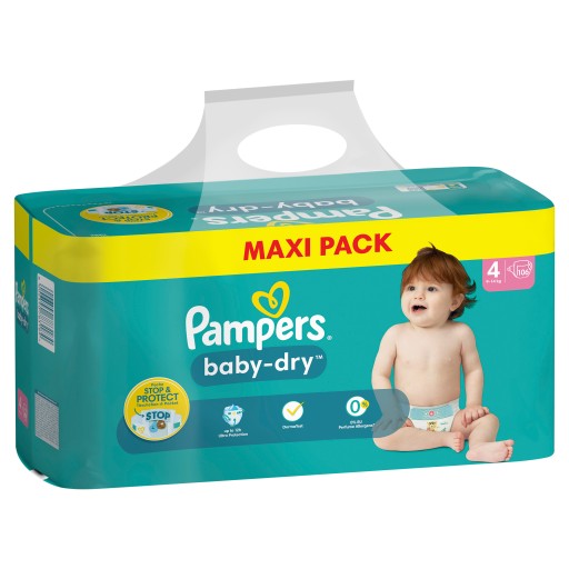 chusteczki nawilżane typu pampers