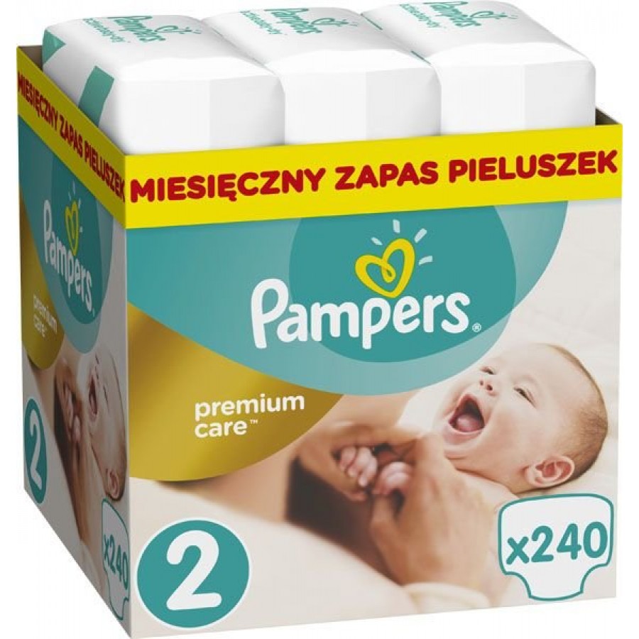 pampers pieluszki 2-5 kg newborn 1 43szt pieluchy