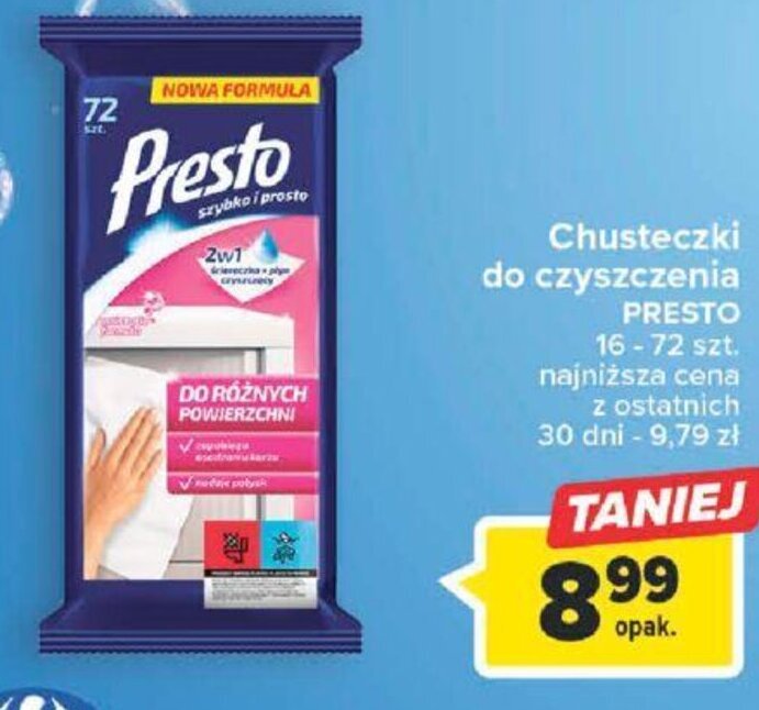 chusteczki nawilżane lidl