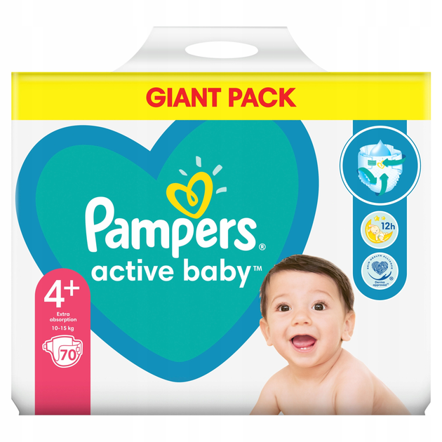 pampers 2 sleep and play mini 3-6kg 70 ks