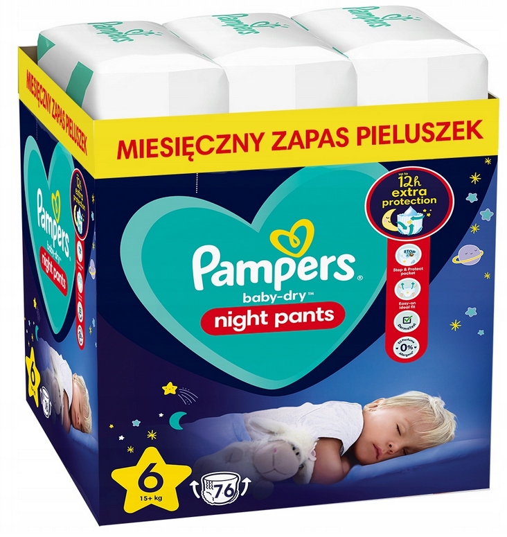 pampeesy pampers 20.szt zabka