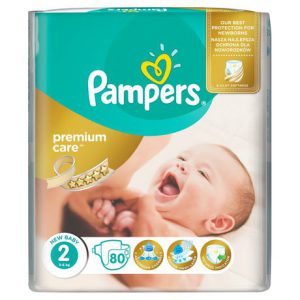 pampers new born baby 2