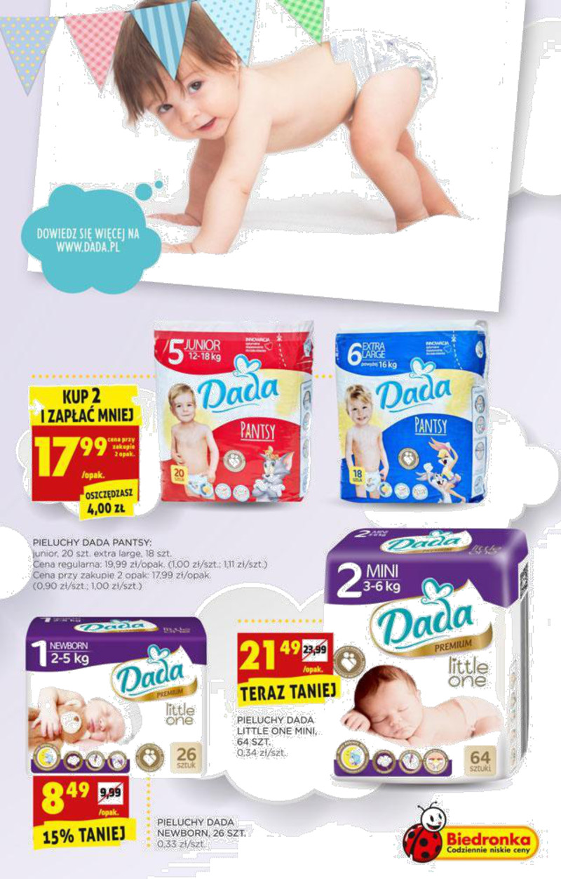 pampers pieluszki 0