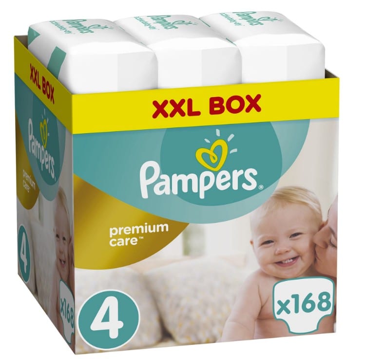 pampers 4 34szt