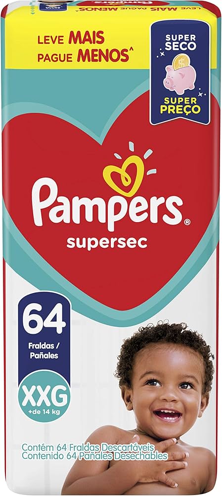 pampers opakowanie kiedys