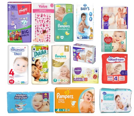 pampers 3 cena 162 sztuki