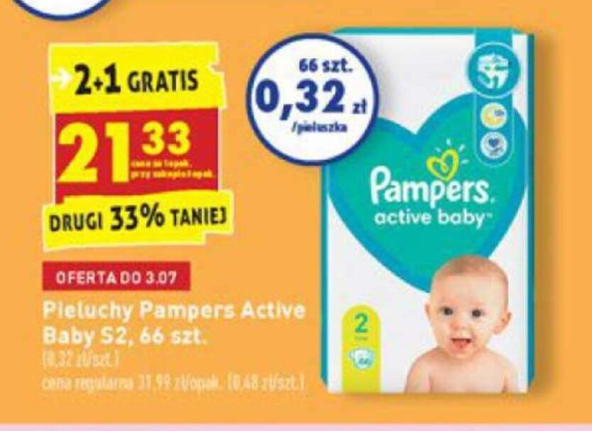 pieluchomajtki 4 pampers 49 szt