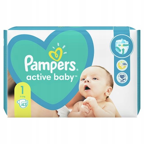 pampers pieluchy active baby rozmiar 4 147 sztuki