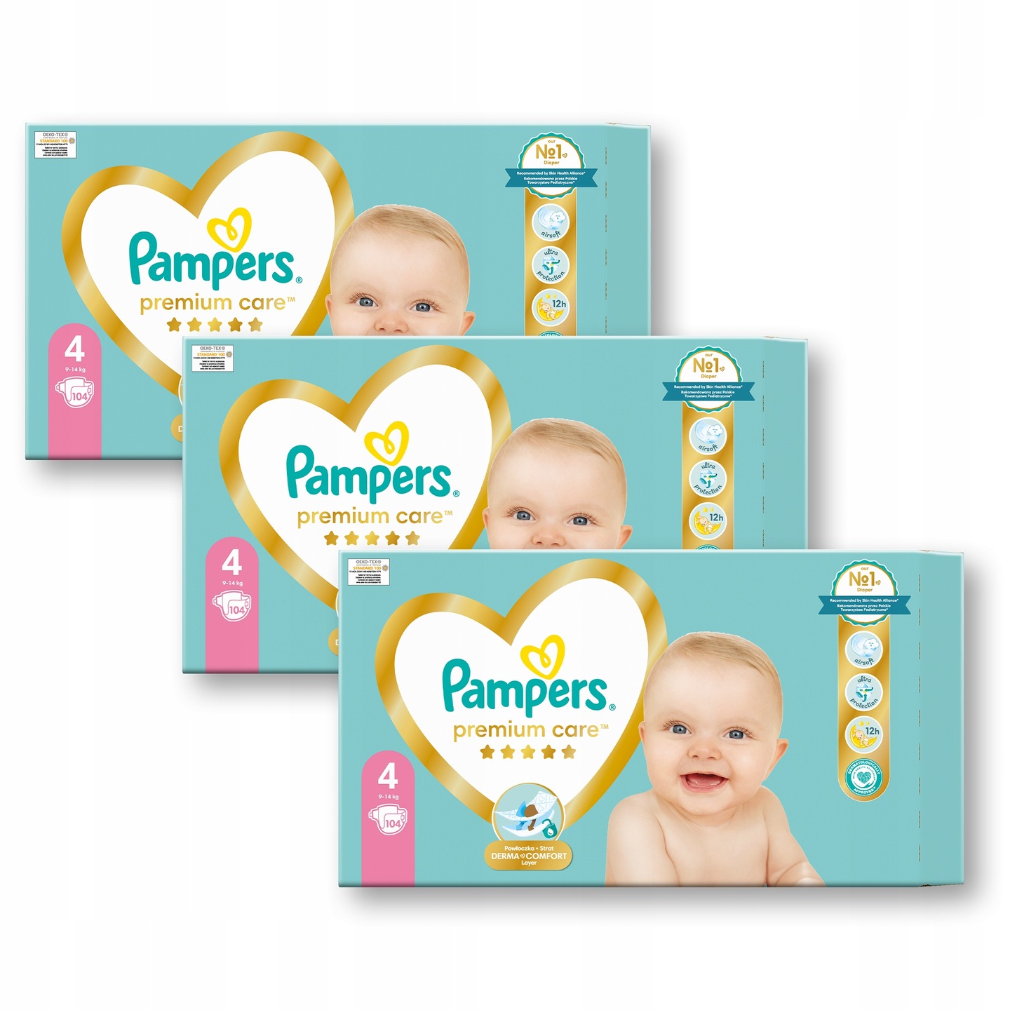 ceneo pampers 7