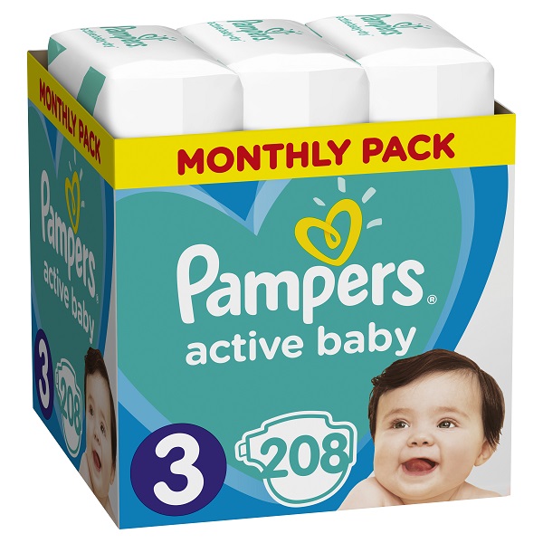 pampers sleep&play pieluchy rozmiar 3 midi 4-9kg 58 sztuk