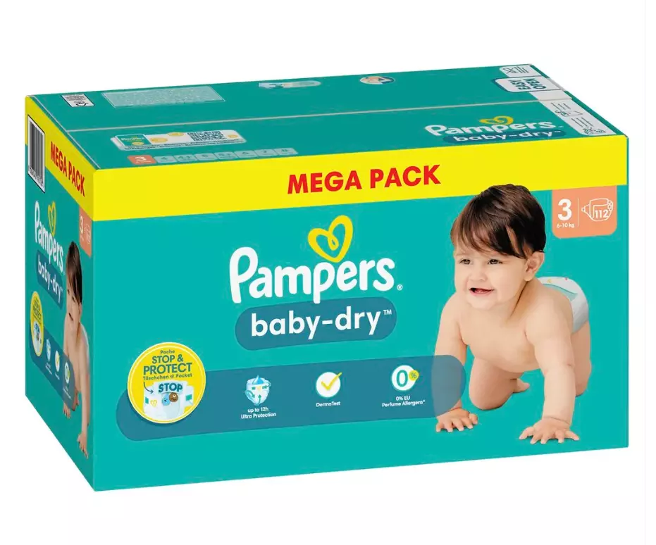 pampers sleep active baby dry