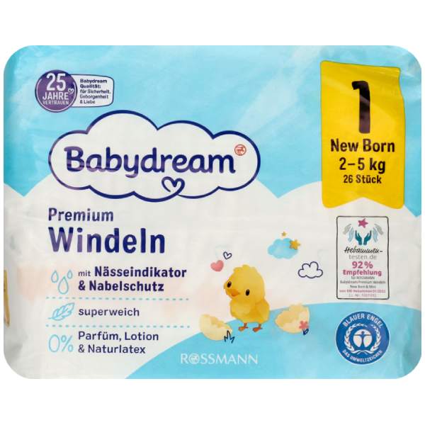 pieluchy pampers premium care 1 newborn 2 mini 168 szt