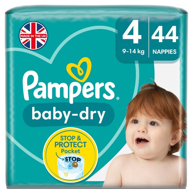 pampers active dry 4