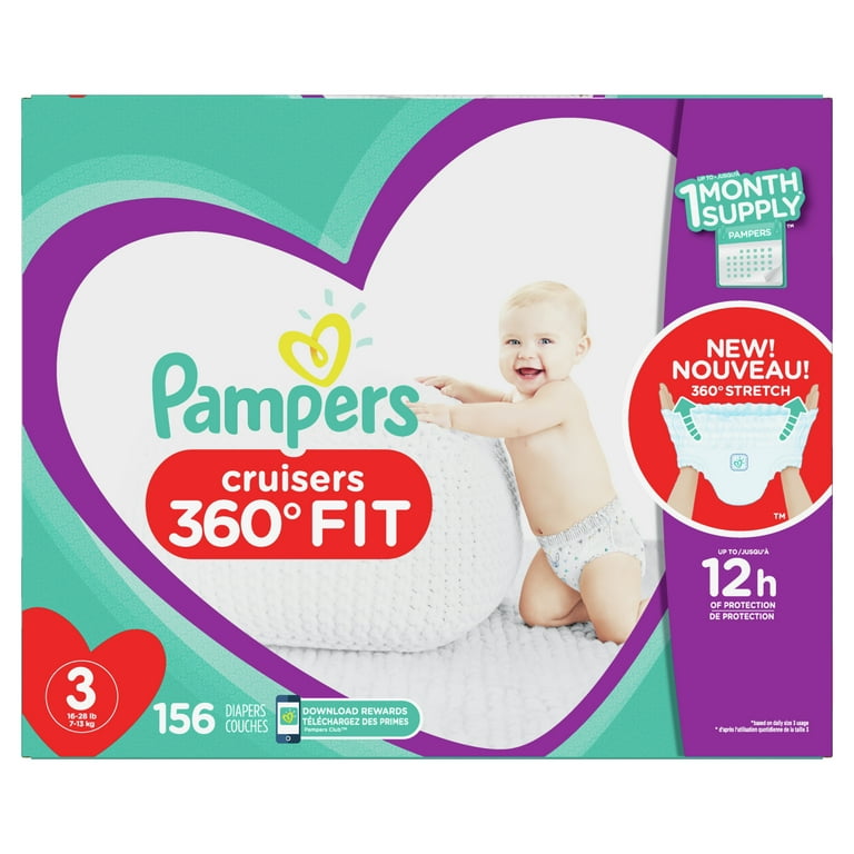 pieluchomajtki pampers pants 3