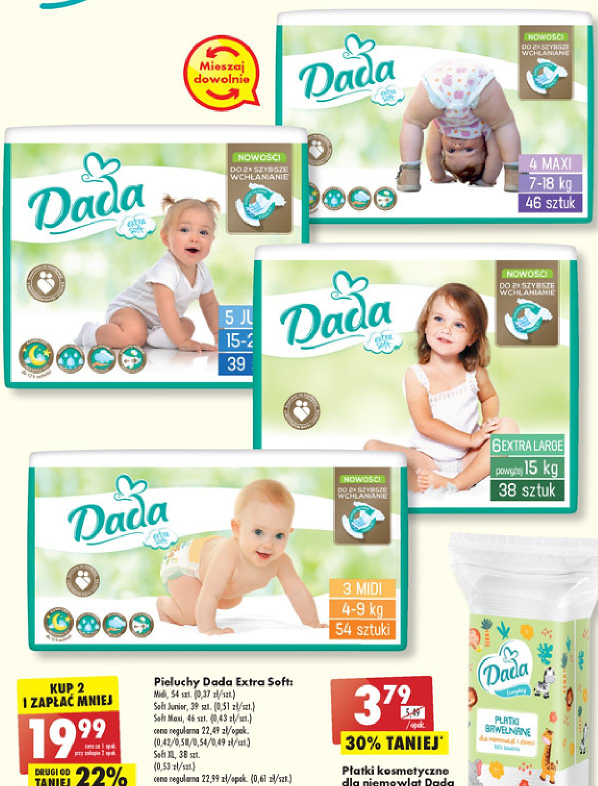 pieluchomajtki pampers 4 gazetka