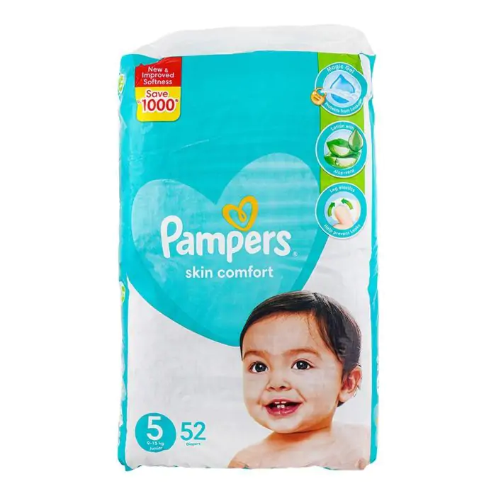 suchy pampers po nocy u dziecka