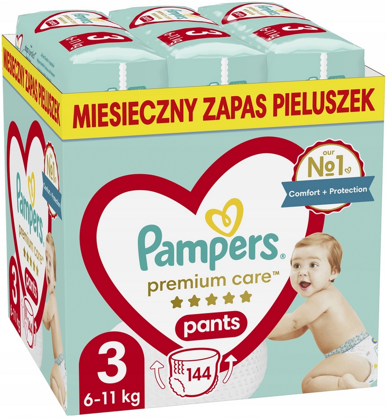 pampers 148 sztuk rozmiar 2